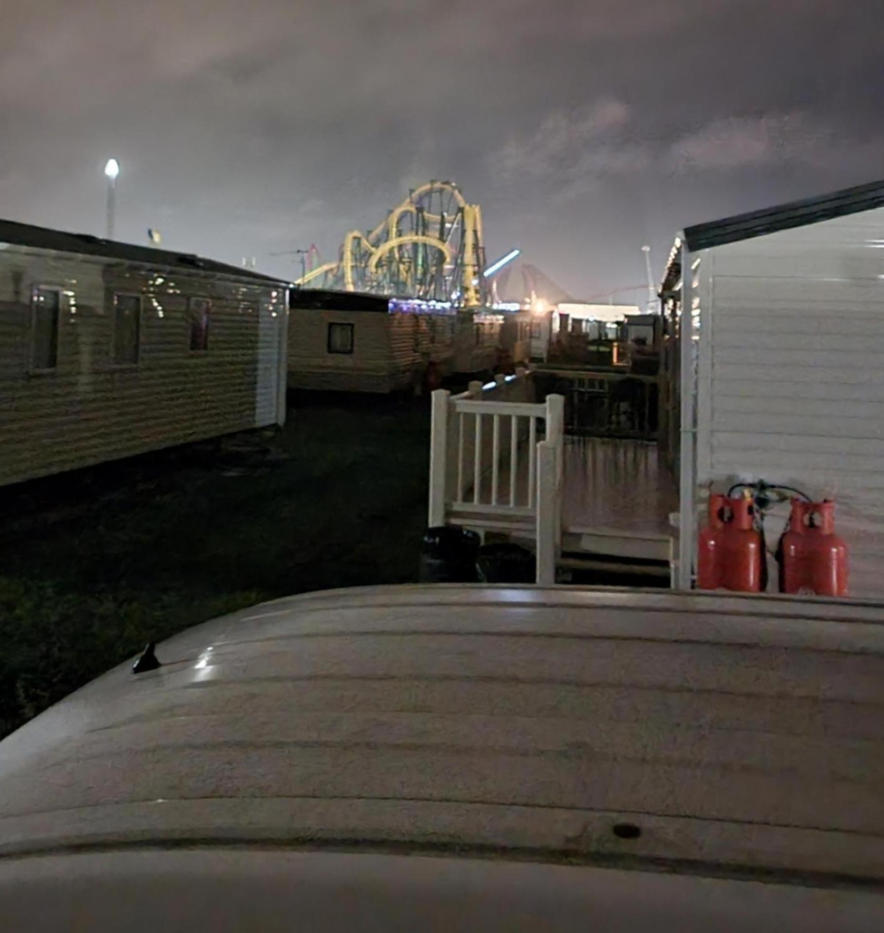شقة Lovely Caravan At Ingoldmells Just Behind Sealands المظهر الخارجي الصورة